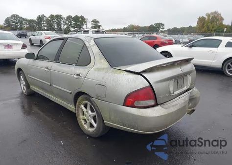 2001 Nissan Sentra Se z USA, uszkodzony, nr VIN 3N1BB51D51L112964